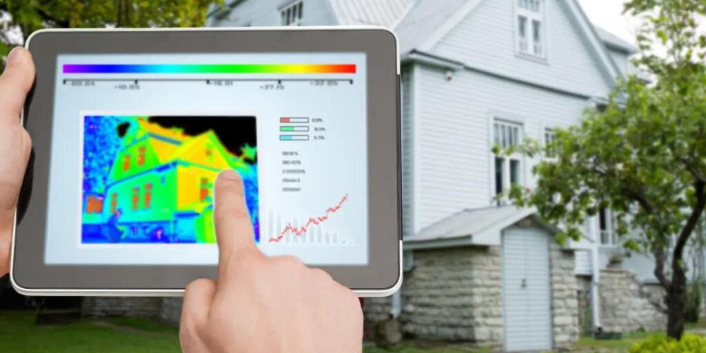 SS&B Heating Cooling performing thermal imaging: Springfield, MO.