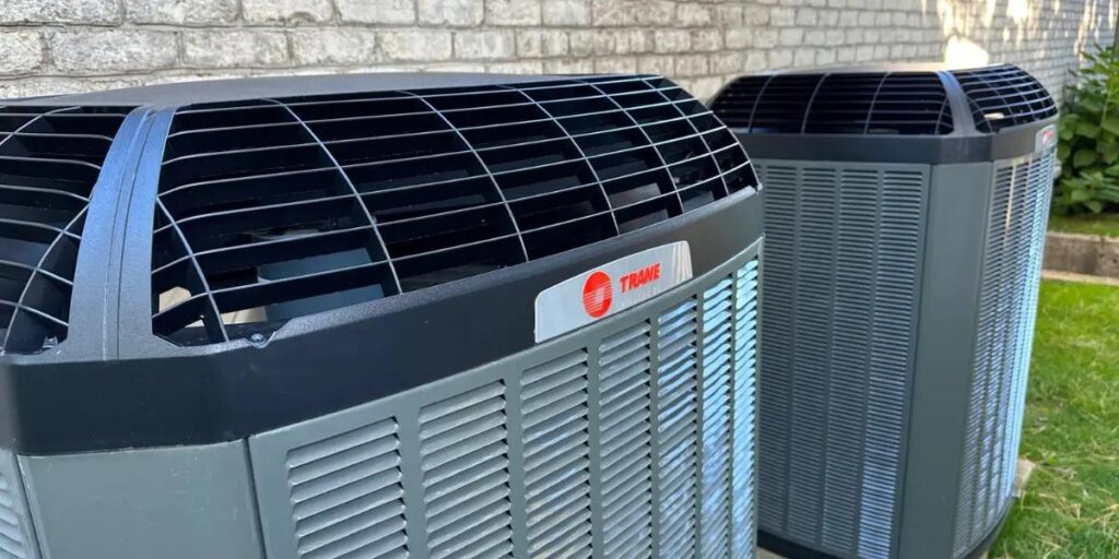 Two Trane Heat Pumps in Springfield, MO