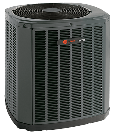 Trane 14 Single-Stage Air Conditioner, a model valued for its dependable cooling performance and energy efficiency. Proudly offered and serviced by SS&B Heating & Cooling in Springfield, MO.