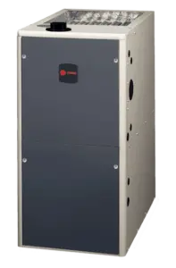 Trane 95 Single-Stage Ultra-Low NOx Gas Furnace, designed for high efficiency and reduced emissions. SS&B Heating & Cooling provides installation and service.