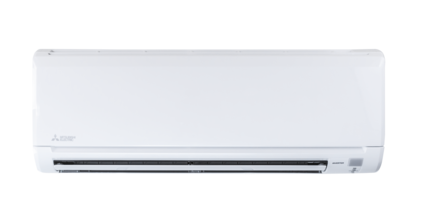Trane Mitsubishi 18 SEER ML series wall mounted mini split heat pump, presented by SS&B Heating & Cooling.