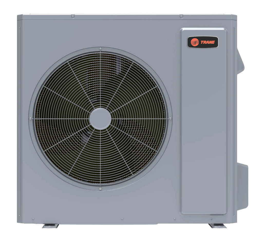 Trane 16 Multi-Speed Low Profile Cold Climate Heat Pump designed for efficient heating and cooling in cold temperatures.